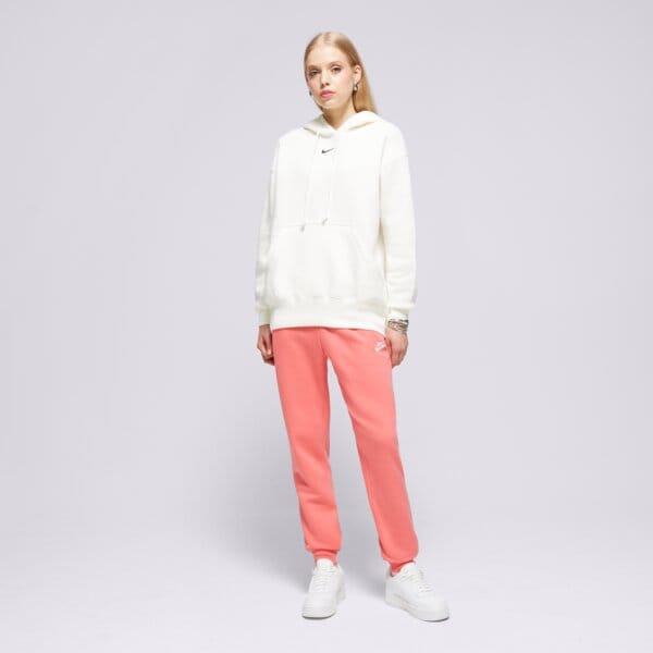 Spodnie dresowe damskie NIKE SPODNIE W NSW CLUB FLC MR STD dq5191-894 kolor różowy