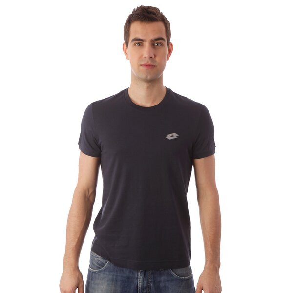Koszulka męska LOTTO T-SHIRT LARRY BS q2915 kolor granatowy