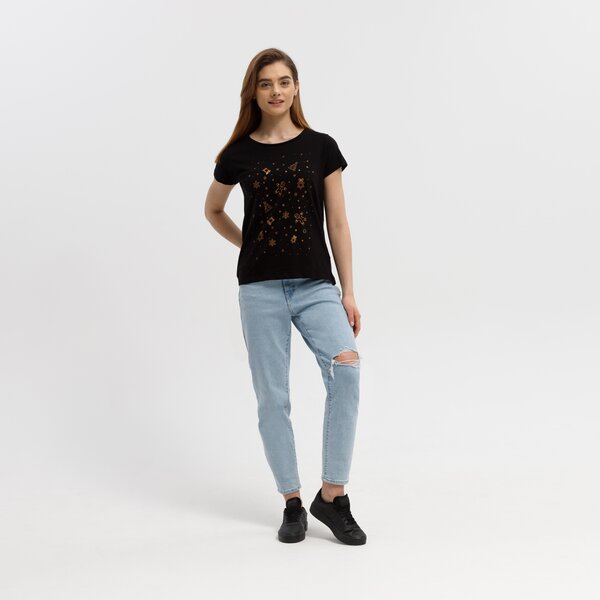 Koszulka damska UP8 T-SHIRT AMAYA up320tsd24001 kolor czarny