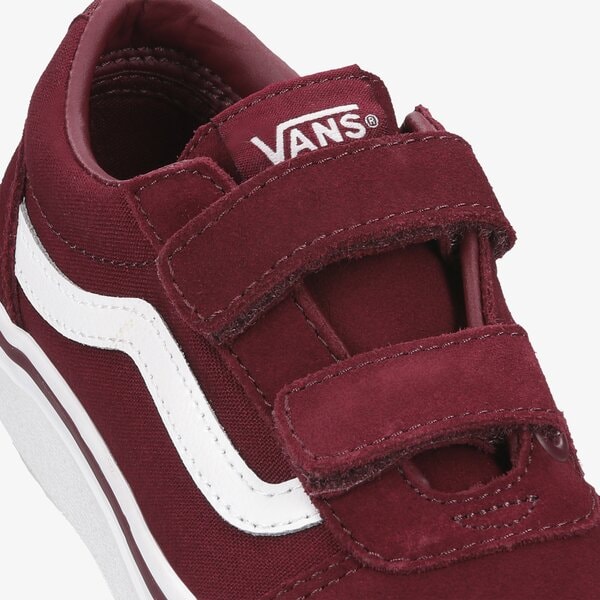 Buty dziecięce VANS YT WARD V vn0a4budu1a1 kolor bordowy