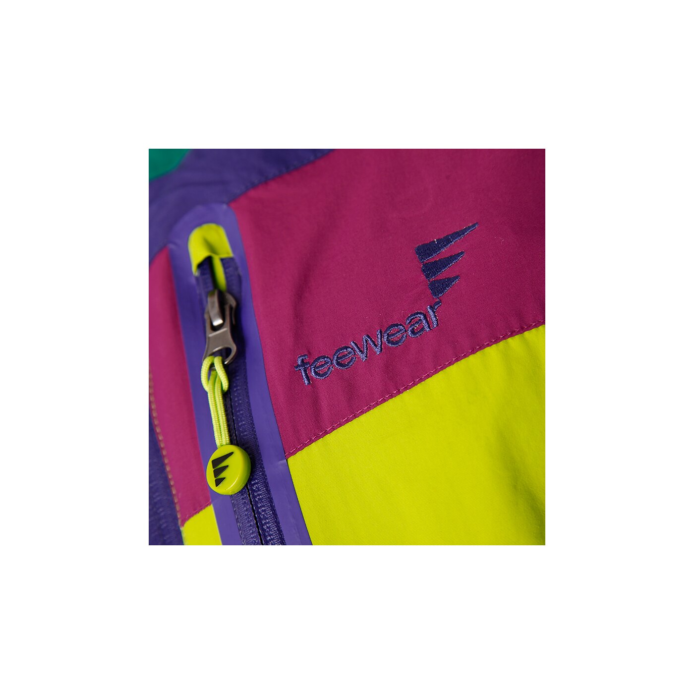 Kurtka zimowa damska FEEWEAR KURTKA ONEGA fw33kud02538 kolor zielony