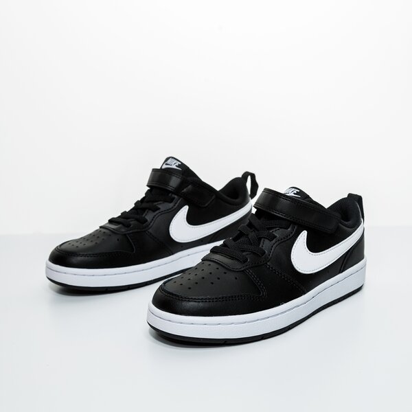 Buty dziecięce NIKE COURT BOROUGH LOW 2 bq5451-002 kolor czarny