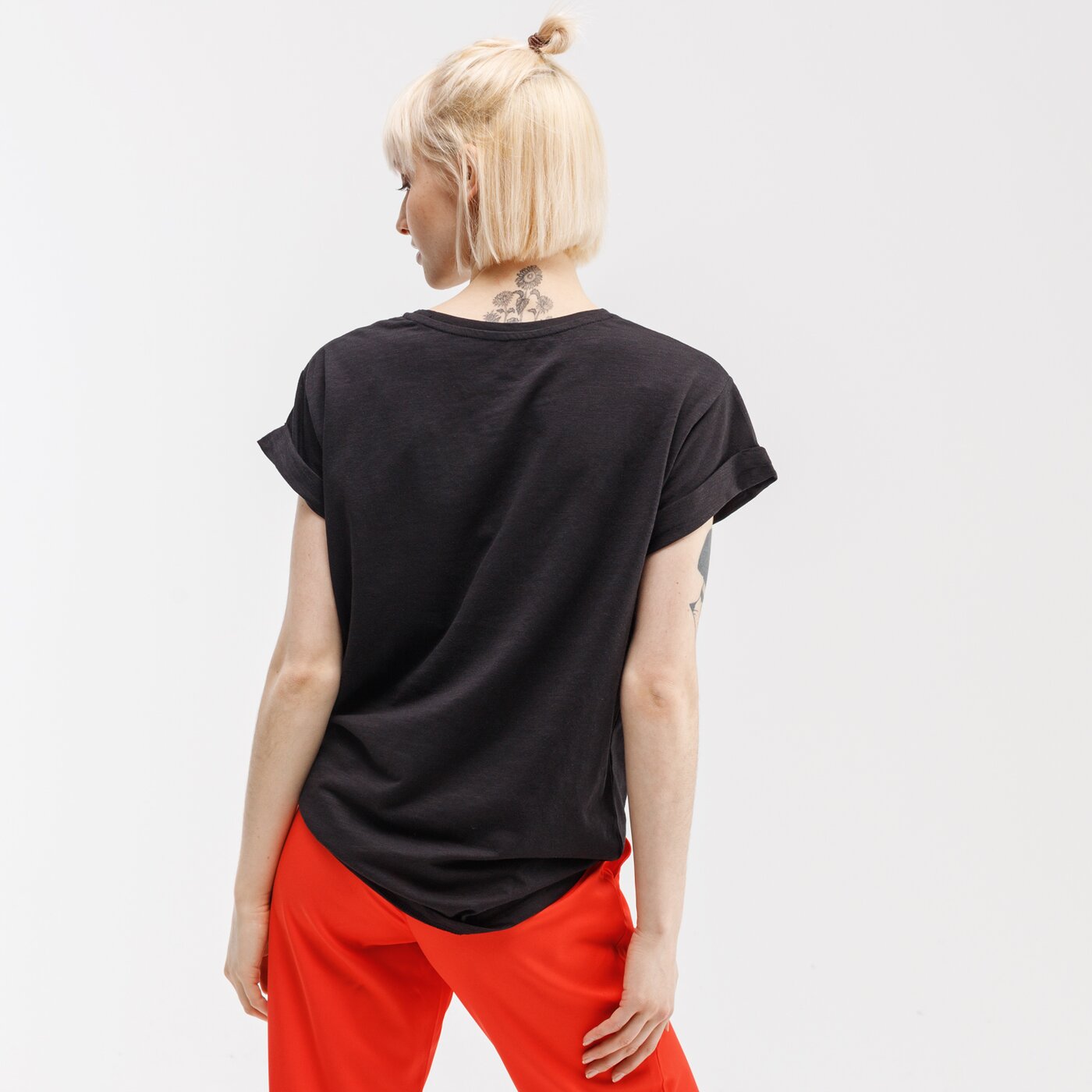 Koszulka damska LOTTO T-SHIRT SMILE W PL 213490-1cl kolor czarny