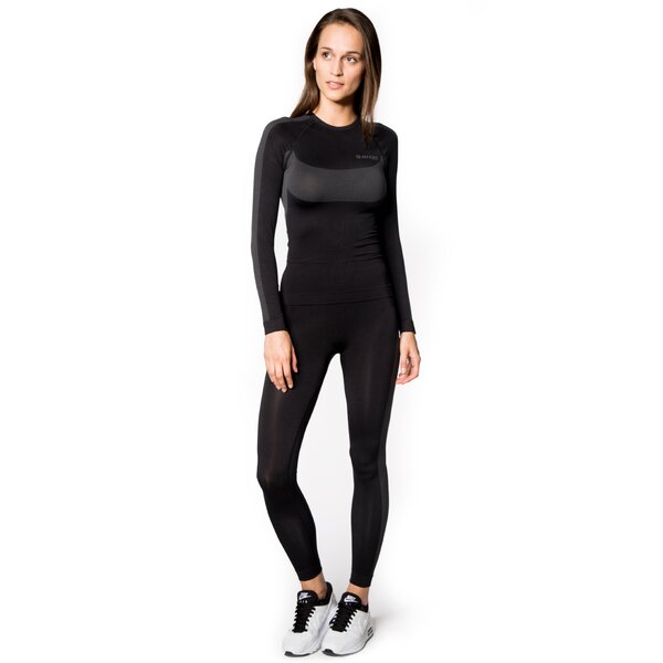 Koszulka damska HI TEC-BIELIZNA T-SHIRT LCUNEO ladycuneo kolor czarny
