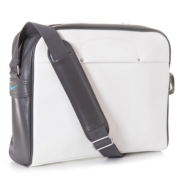 Torba sportowa damska NIKE TORBA HERITAGE AD TRACK BAG ba4358013 kolor biały