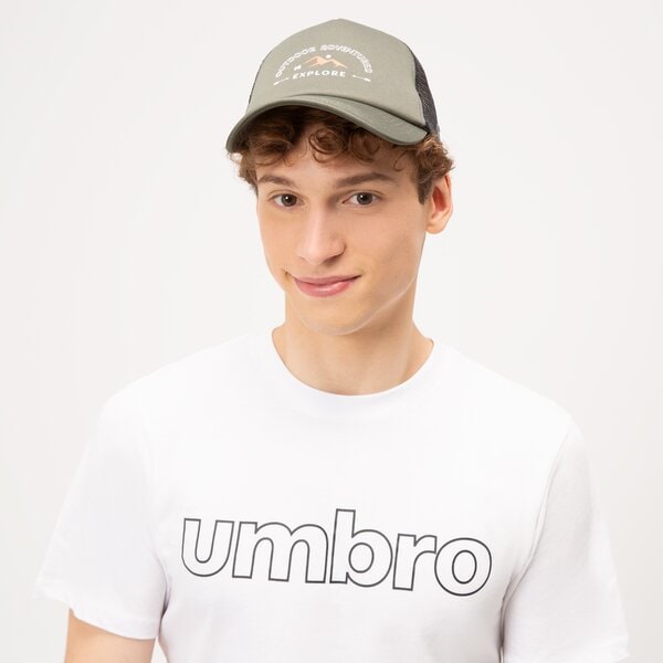 Czapka z daszkiem damska UP8 CZAPKA AMILLY up123cap11001 kolor khaki
