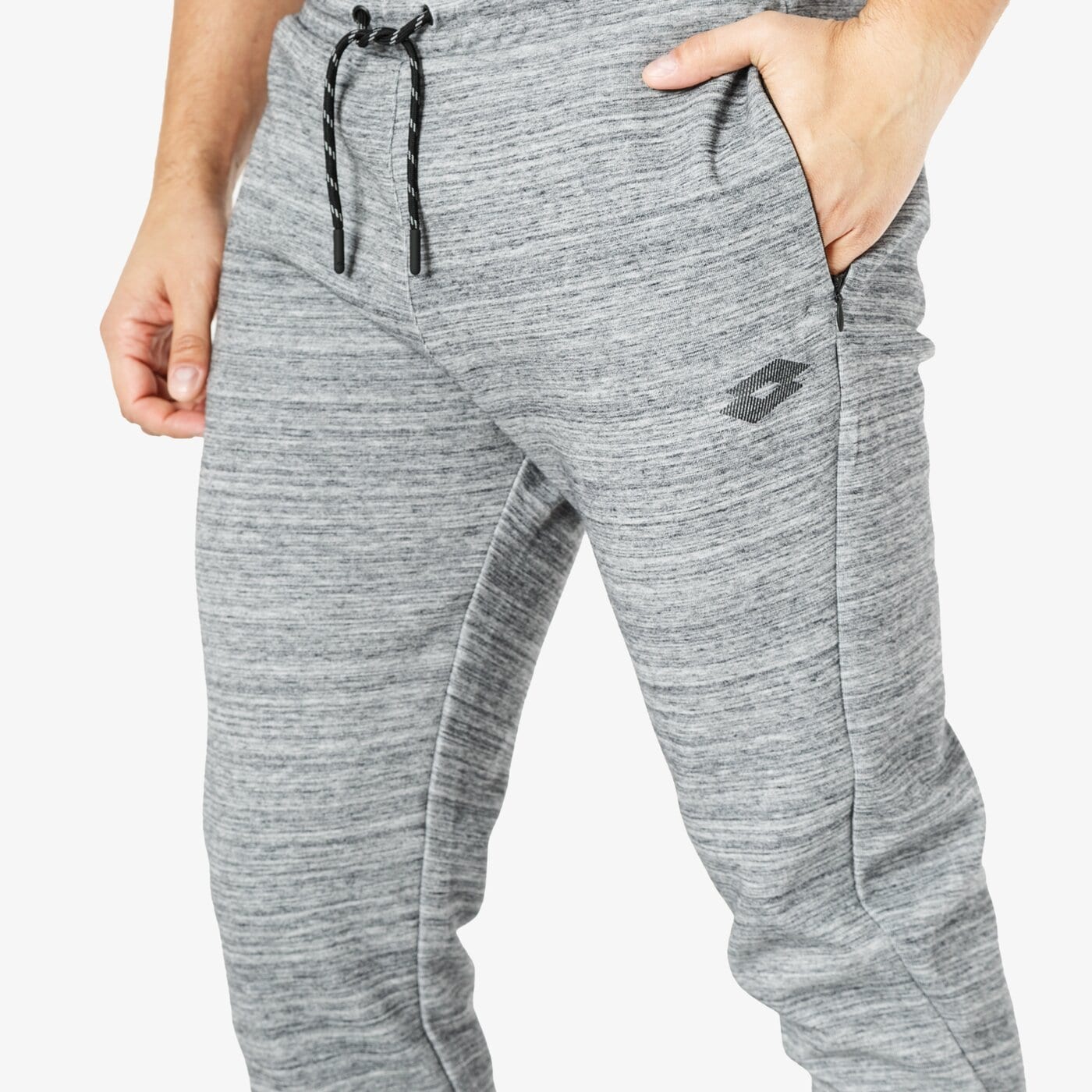 Spodnie dresowe męskie LOTTO SPODNIE BRYAN VII t5319 kolor szary