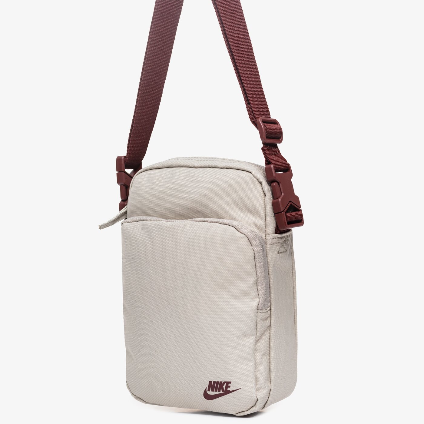 Torba sportowa damska NIKE TOREBKA HERITAGE db0456-230 kolor beżowy