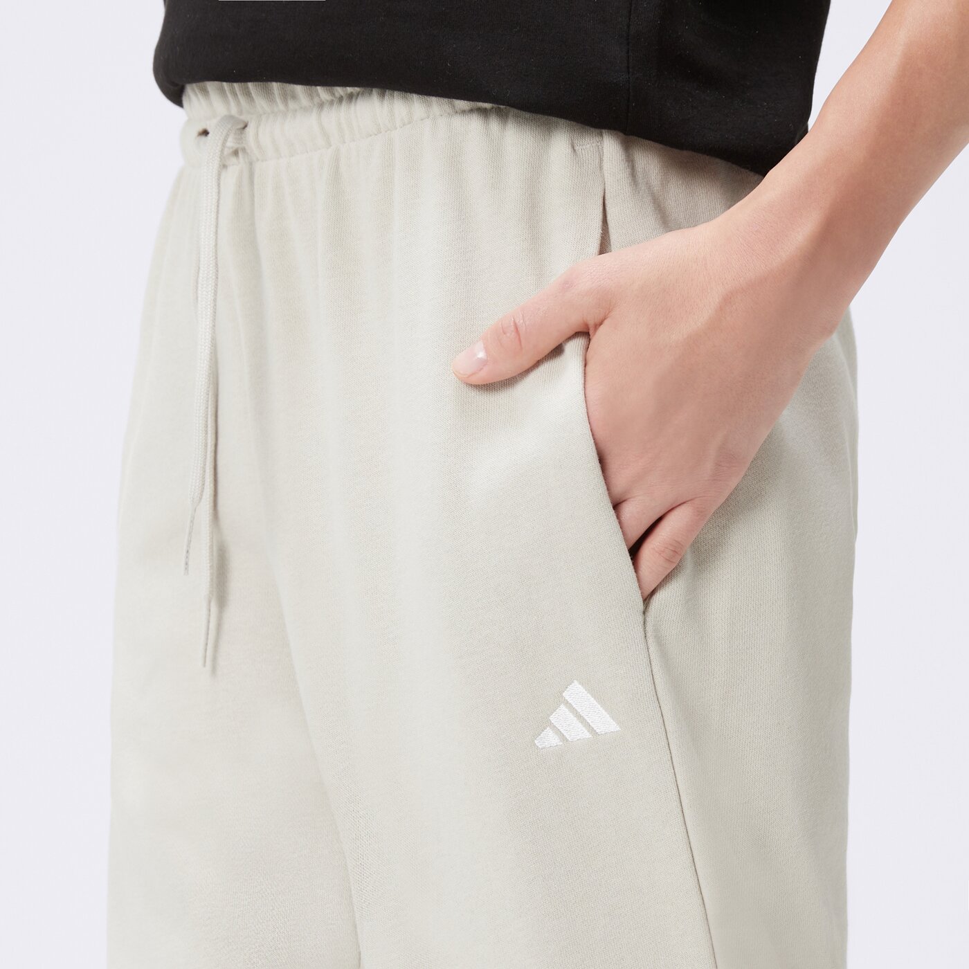 Spodnie dresowe damskie ADIDAS SPODNIE W SL FT CF PT jc8305 kolor szary