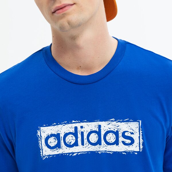 Koszulka męska ADIDAS T-SHIRT SS M SKT LIN G T hk9174 kolor niebieski
