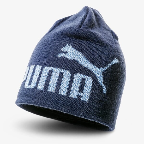 Czapka zimowa damska PUMA CZAPKA ESS LOGO BEANIE 2233003 kolor granatowy