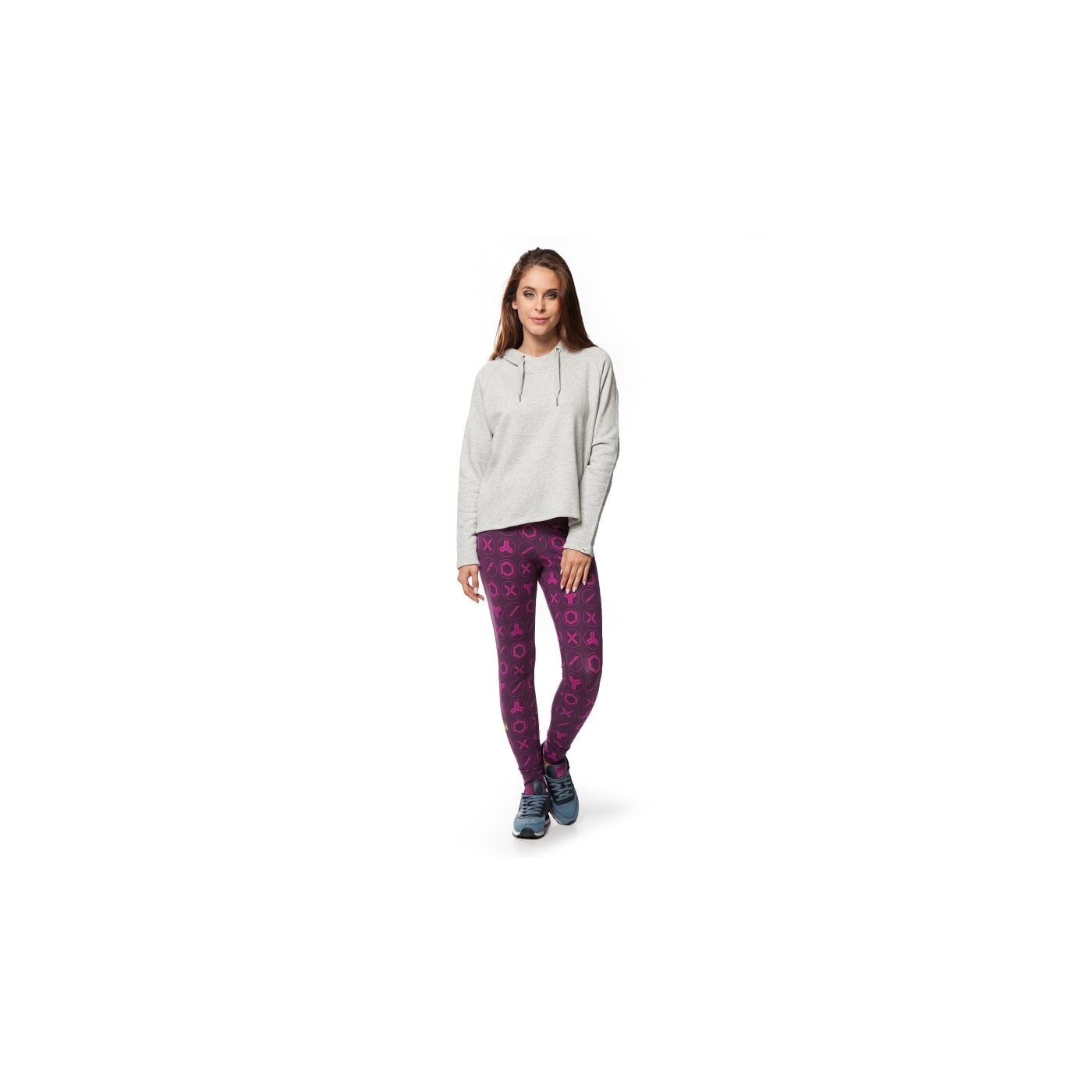 Bluza damska PUMA BLUZA ACTIVE FOREVER COVER UP 83431403 kolor szary