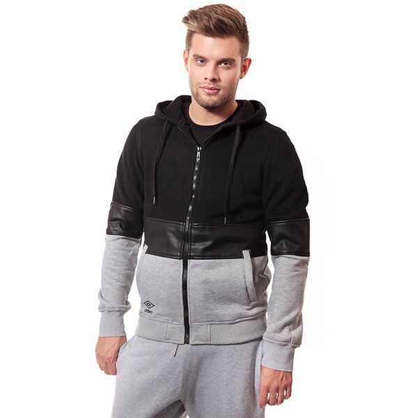 Bluza męska UMBRO BLUZA RENO ul34blm03001 kolor czarny
