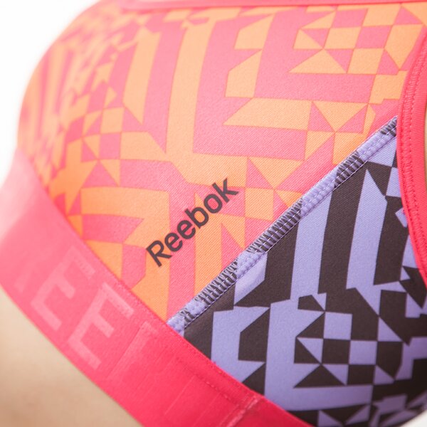Top damski REEBOK TOP WOR P SHRT BRA b86306 kolor różowy