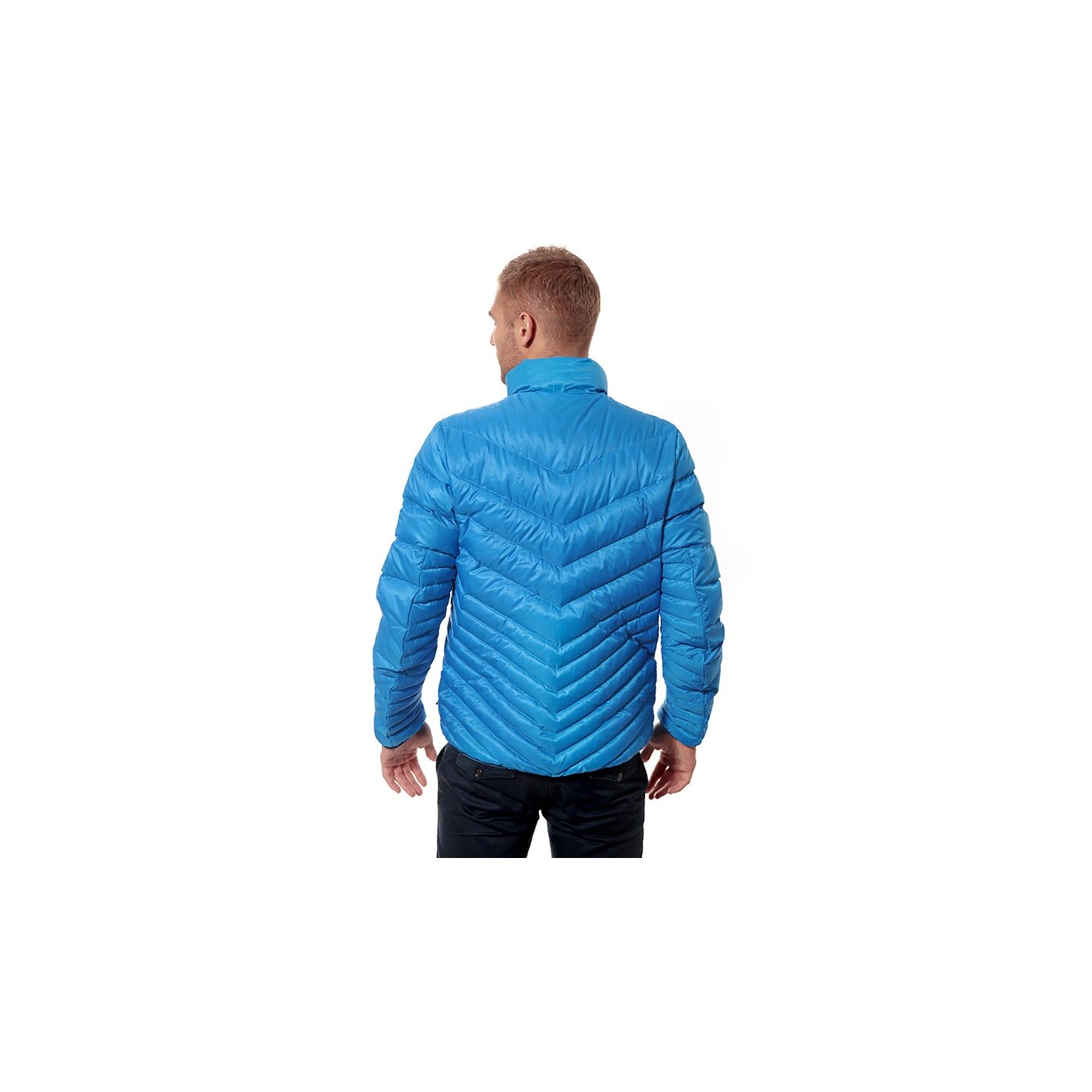 Kurtka zimowa męska NIKE KURTKA CASCADE DOWN JACKET 541460406 kolor niebieski