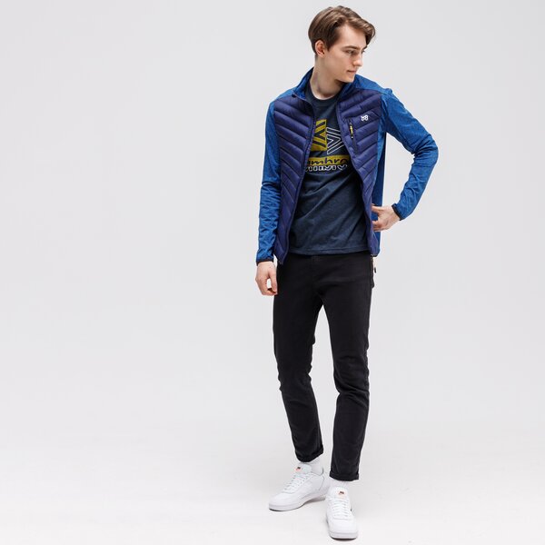 Bluza męska UP8 BLUZA ROZPINANA MATEO up121blm30002 kolor niebieski