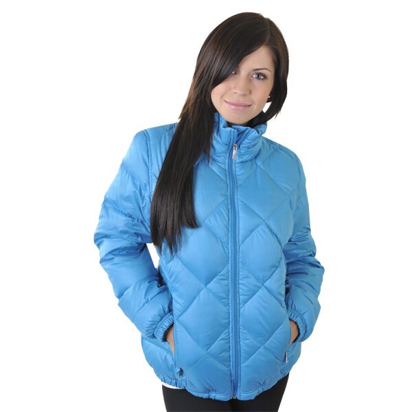 Kurtka zimowa damska REEBOK KURTKA VAL DOWN JKT FEATHER BLUE o44965 kolor niebieski