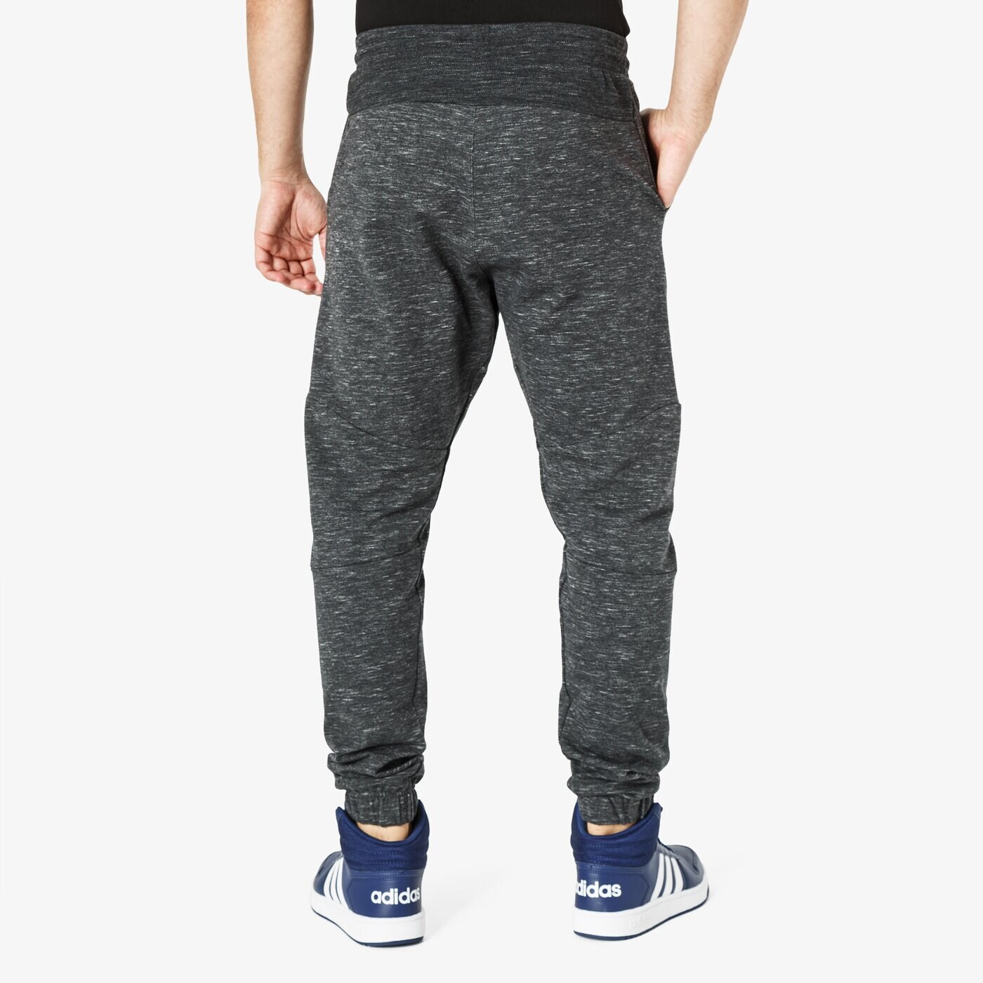 Spodnie dresowe męskie LOTTO SPODNIE BRYAN VII FT CUFF t5318 kolor czarny