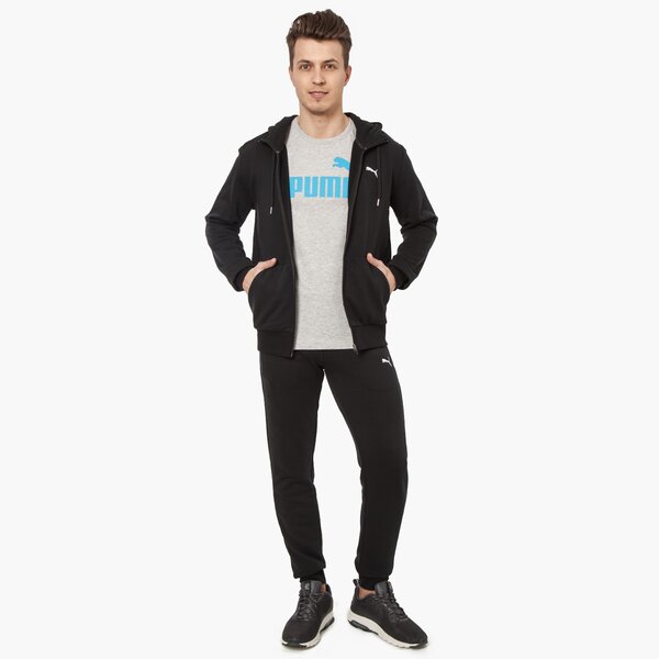 Koszulka męska PUMA T-SHIRT SS ESS NO1 TEE 83824134 kolor szary