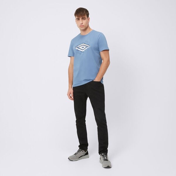 Koszulka męska UMBRO T-SHIRT CAPRIS ul124tsm11002 kolor niebieski