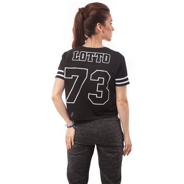 Koszulka damska LOTTO T-SHIRT TOKO lo15tsd11001 kolor czarny