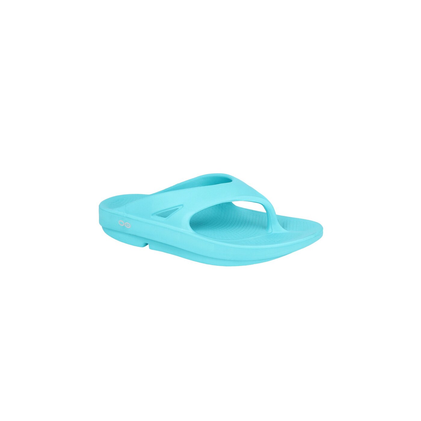 Klapki damskie OOFOS OORIGINAL THONG 1000aquam kolor niebieski