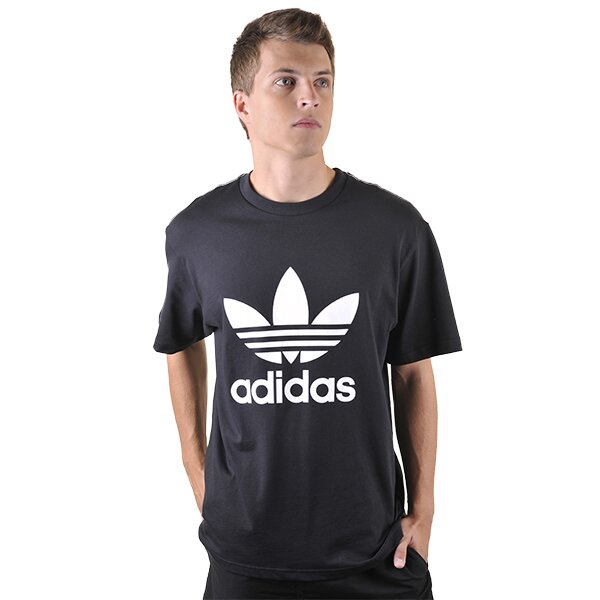 Koszulka męska ADIDAS T-SHIRT ADI TREFOIL 608878 kolor czarny