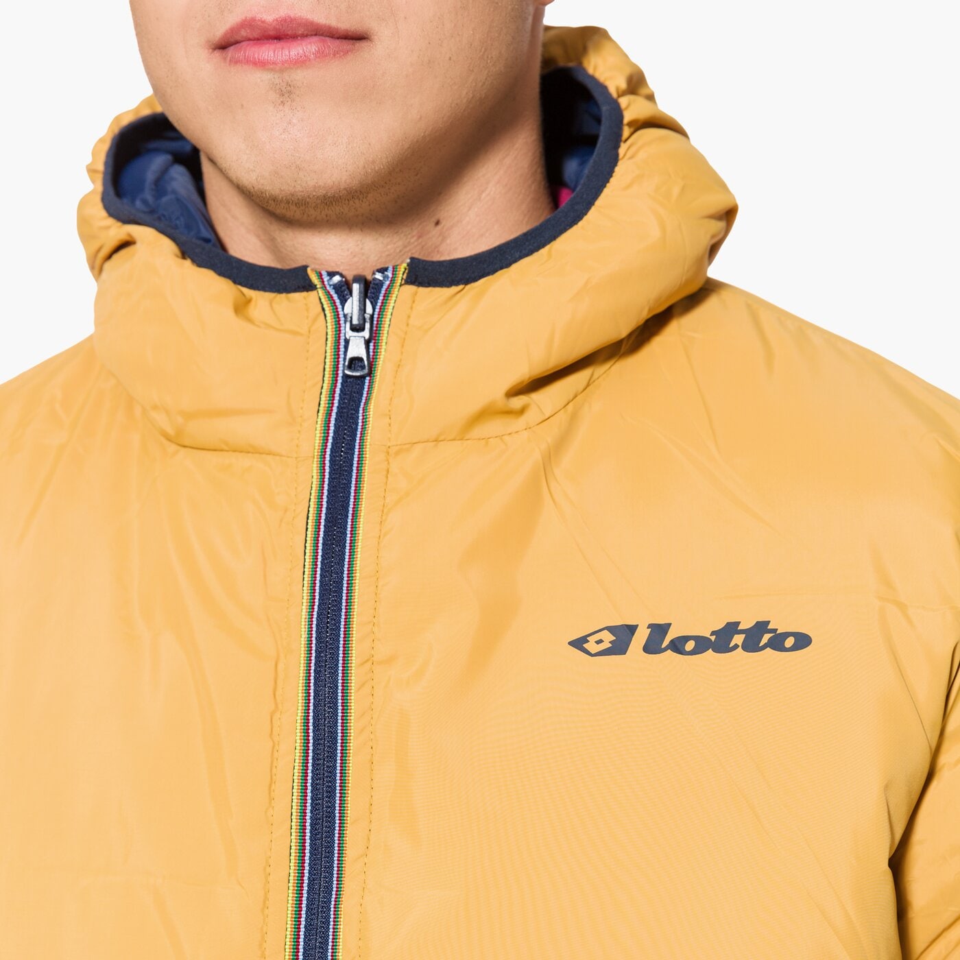 Kurtka zimowa męska LOTTO KURTKA JONAH III HD TWIN s9351 kolor granatowy