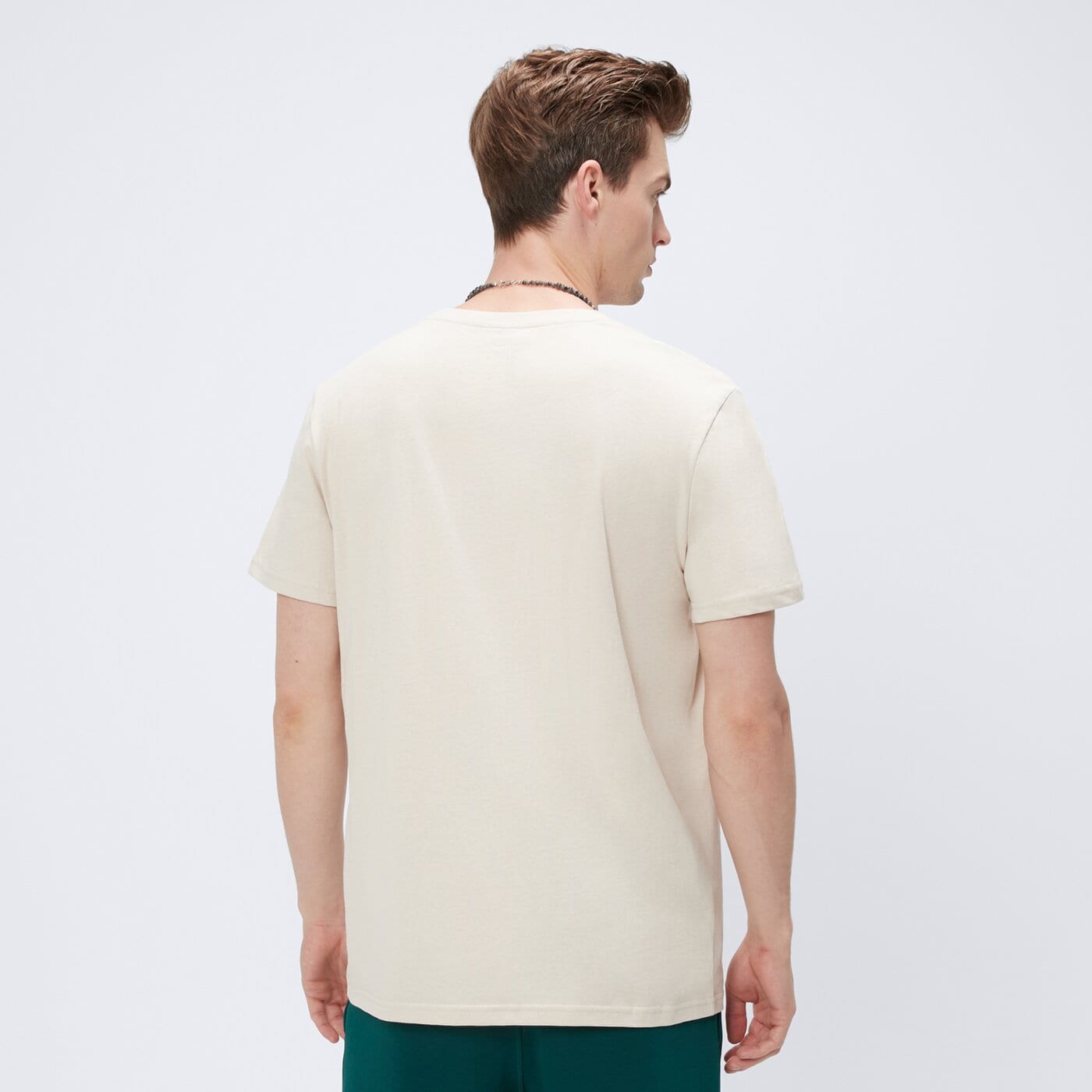 Koszulka męska UMBRO T-SHIRT MARLON ul125tsm90003 kolor beżowy