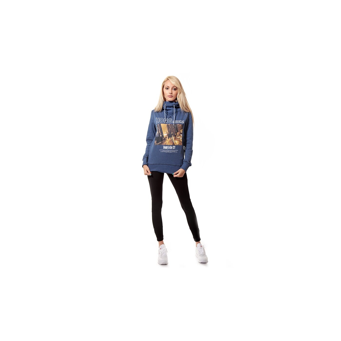 Bluza damska CONFRONT BLUZA AKRON cf34bld01001 kolor granatowy
