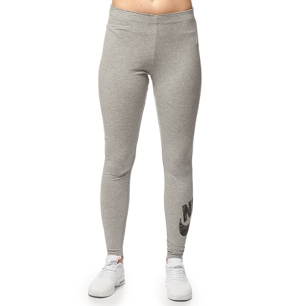 Spodnie dresowe damskie NIKE SPODNIE EXT LEG-A-SEE LOGO WERE 724708063 kolor szary