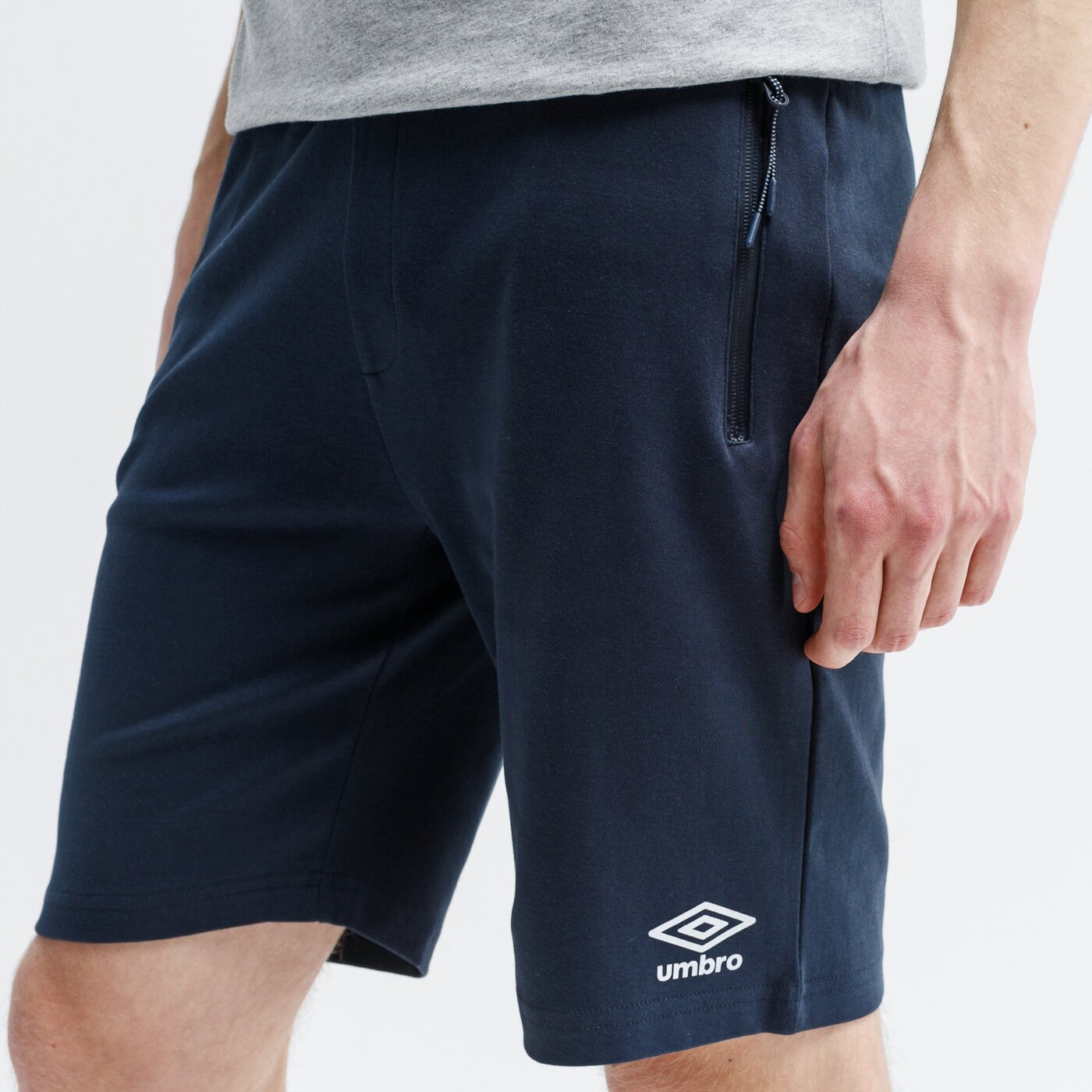 Spodenki męskie UMBRO SZORTY VISBY ul120szm17001 kolor granatowy