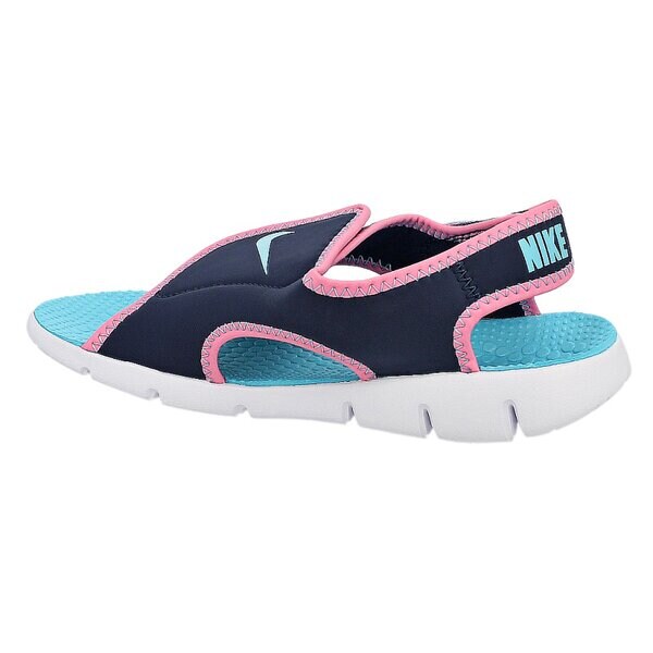 Sandały dla dzieci NIKE SUNRAY ADJUST 4 (GS/PS) 386520401 kolor granatowy