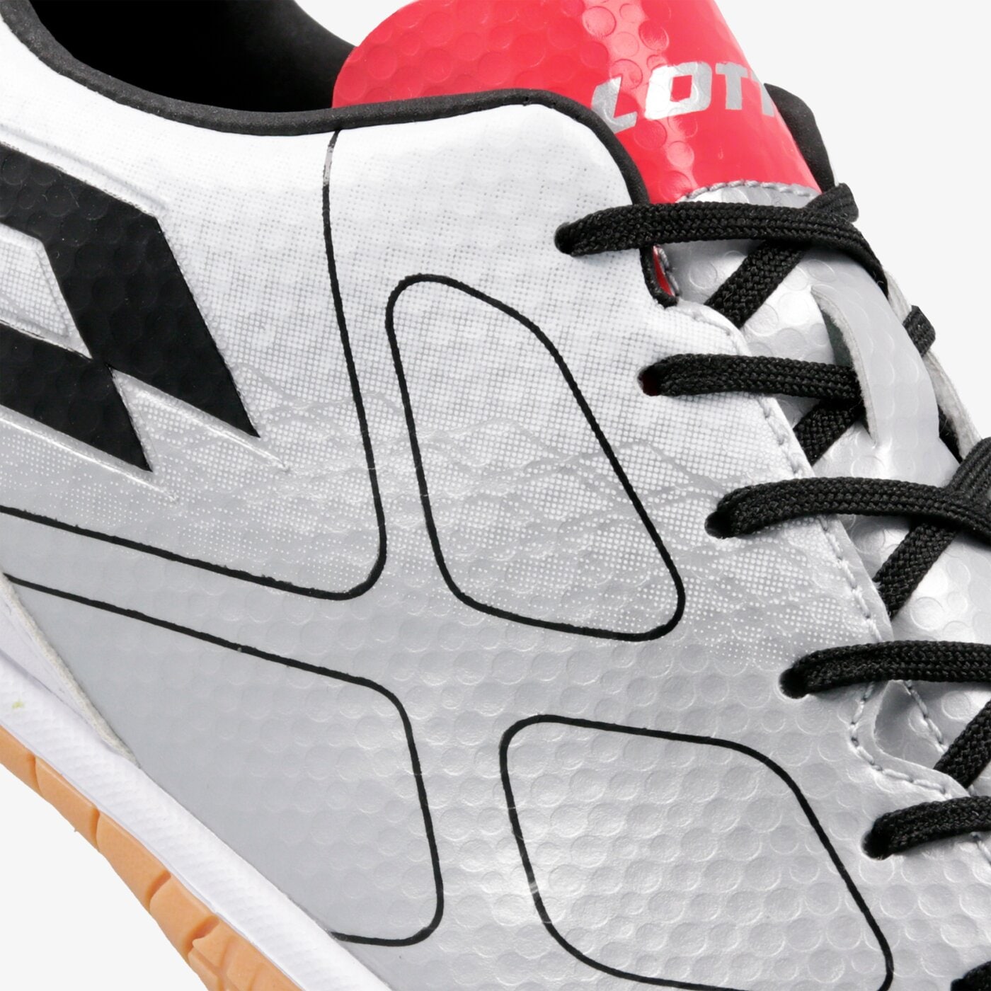 Buty piłkarskie męskie LOTTO MAESTRO 700 ID t6910 kolor srebrny