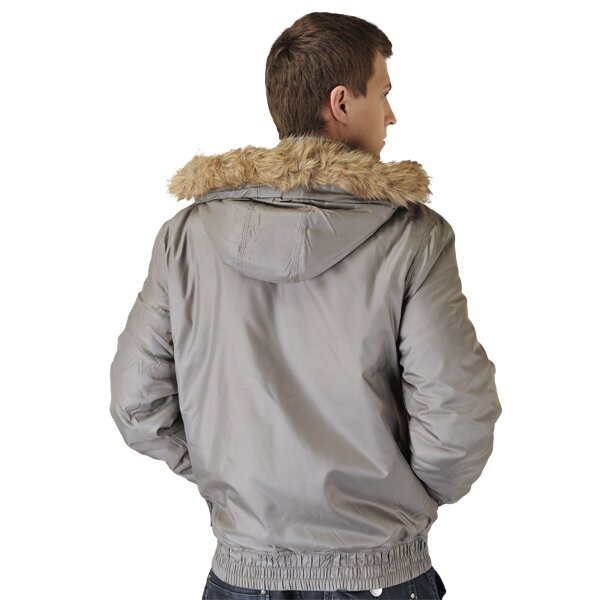 Kurtka zimowa męska PUMA KURTKA MENS ACTIVE BOMBER HD 55812602 kolor szary