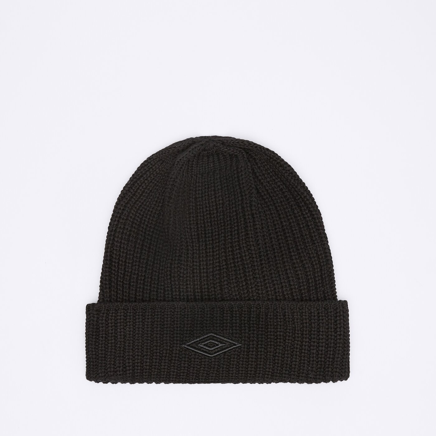 Czapka zimowa damska UMBRO CZAPKA UMBRO ESS BLACK ul325hat10001 kolor czarny