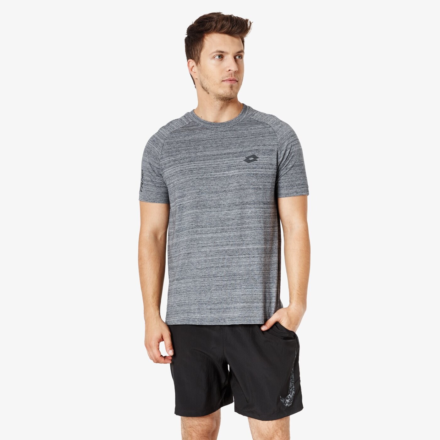 Koszulka męska LOTTO T-SHIRT SS BRYAN VII t5288 kolor szary