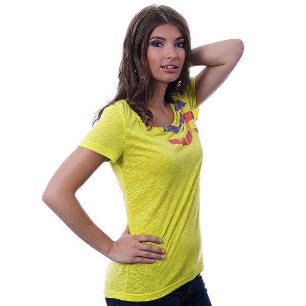 Koszulka damska REEBOK T-SHIRT DANCE GRAPHIC T z23430 kolor żółty
