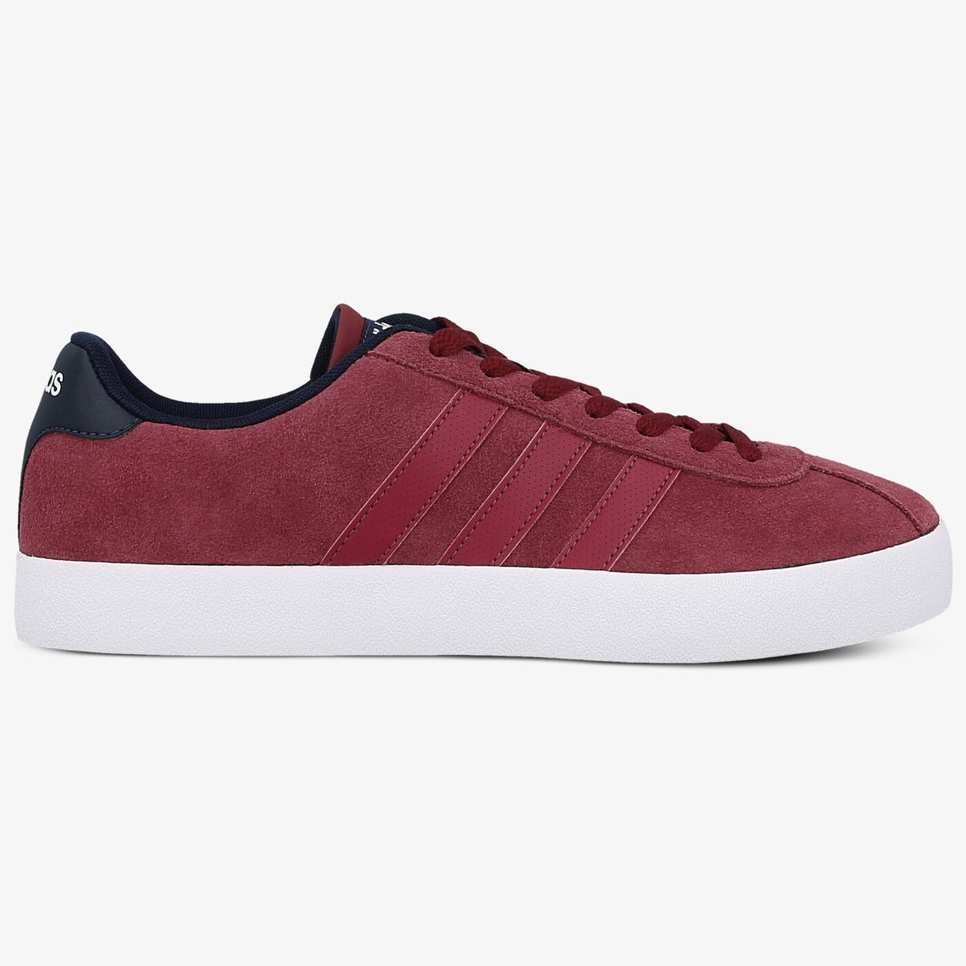 Buty sportowe męskie ADIDAS COURT VULC bb9636 kolor bordowy