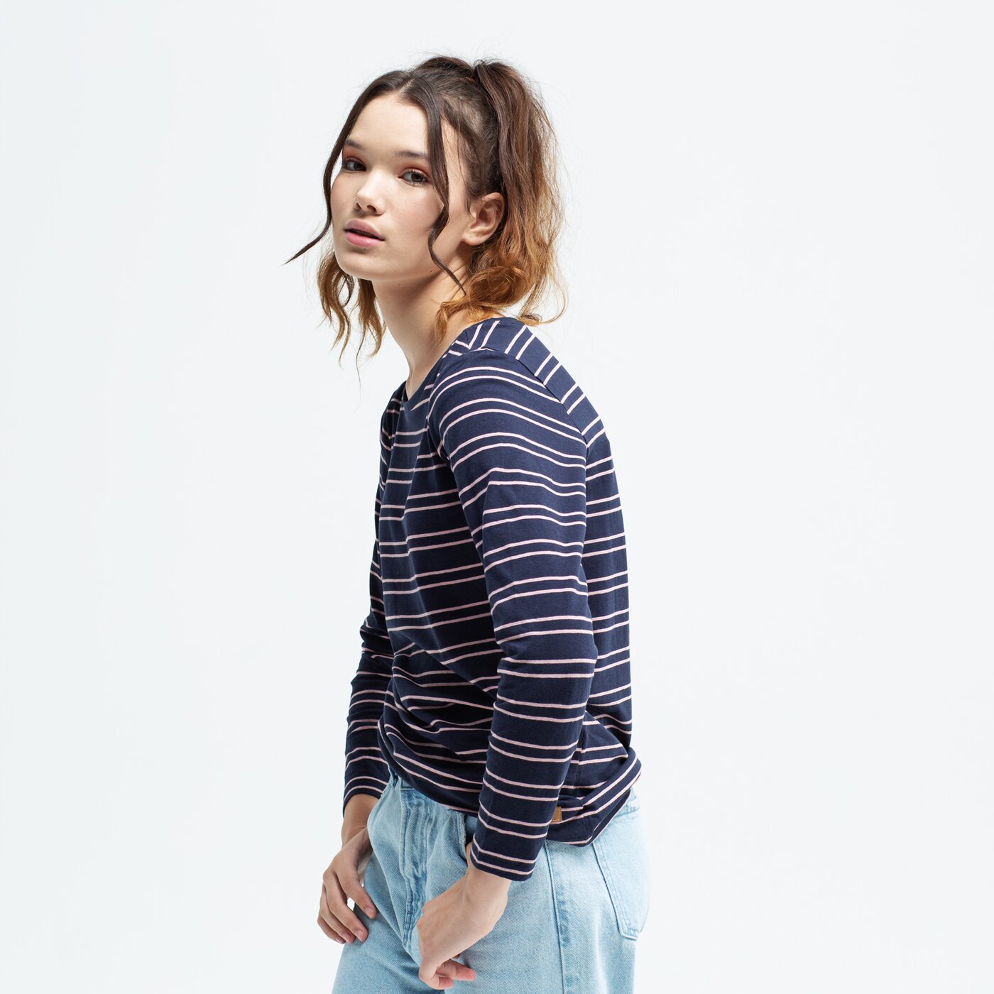 Koszulka damska FEEWEAR T-SHIRT DAMSONS fw39tld01002 kolor granatowy