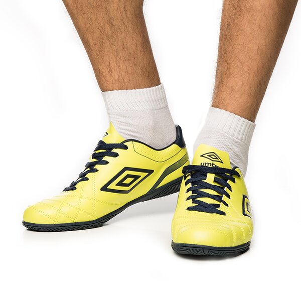 Buty piłkarskie męskie UMBRO CLASSICO 4 IC 81133udrk kolor żółty