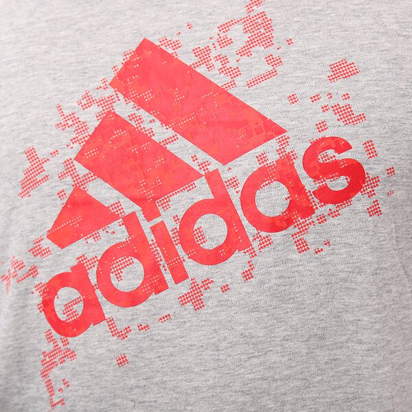 Koszulka męska ADIDAS T-SHIRT B PERF LOGO f83663 kolor szary