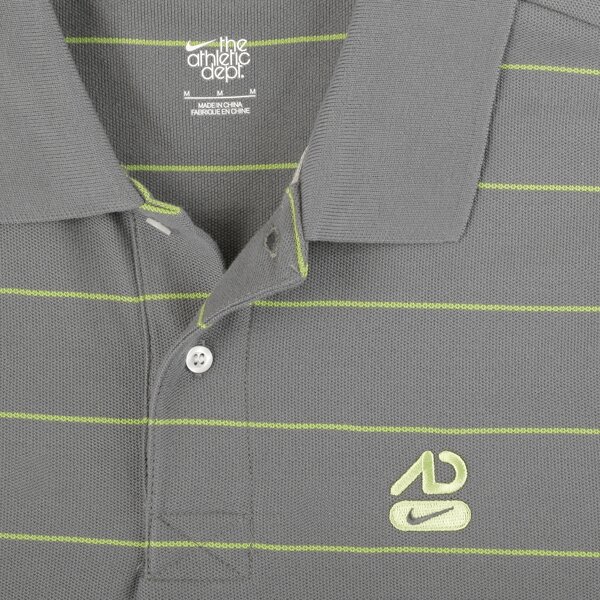 Koszulka polo męska NIKE POLO AD CLUB PIQUE THIN STRIPE 402541021 