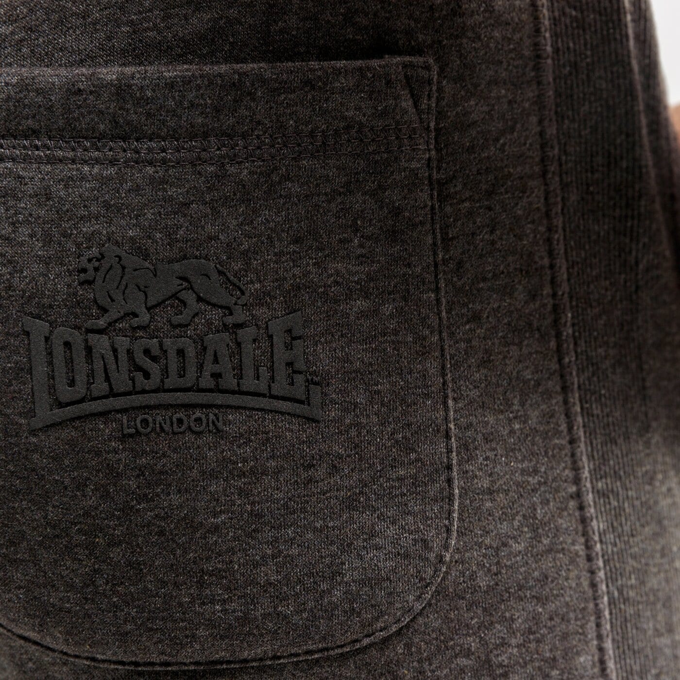 Spodnie dresowe męskie LONSDALE SPODNIE LANIVET 116042-1036 kolor szary