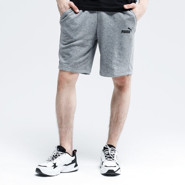 Spodenki męskie PUMA SZORTY ESS SWEAT 10" TR 851769 03 kolor szary