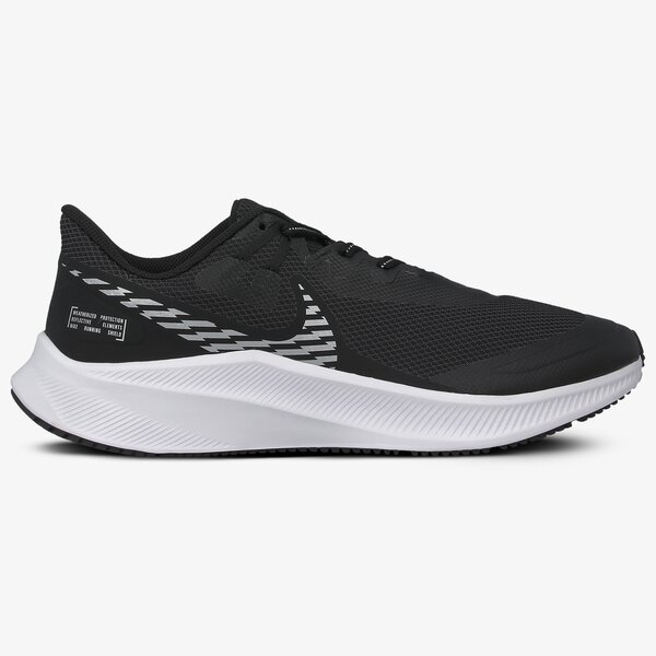 Buty do biegania męskie NIKE QUEST 3 SHIELD cq8894-001 kolor czarny