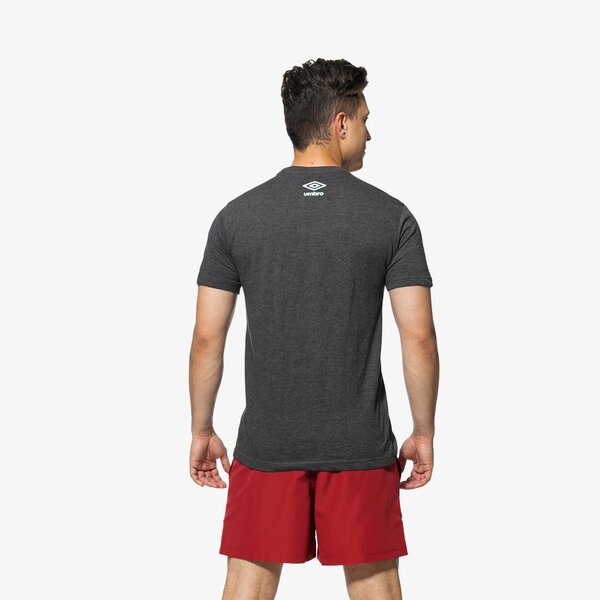 Koszulka męska UMBRO T-SHIRT SS MARK ul18tsm57001 kolor szary