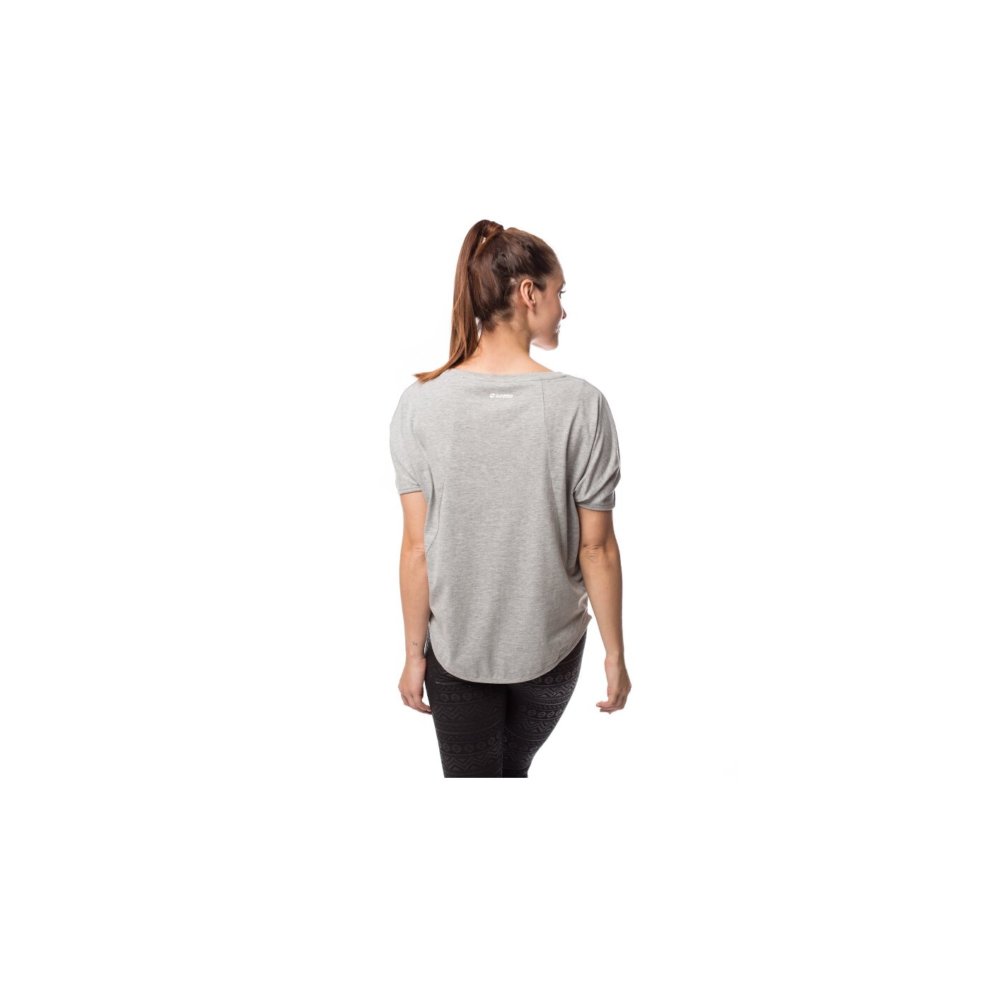 Koszulka damska LOTTO T-SHIRT REOOP lo35tsd10001 kolor szary