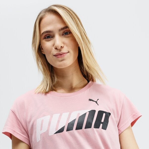 Koszulka damska PUMA T-SHIRT SS MODERN SPORT GRAPHIC 58007514 kolor różowy