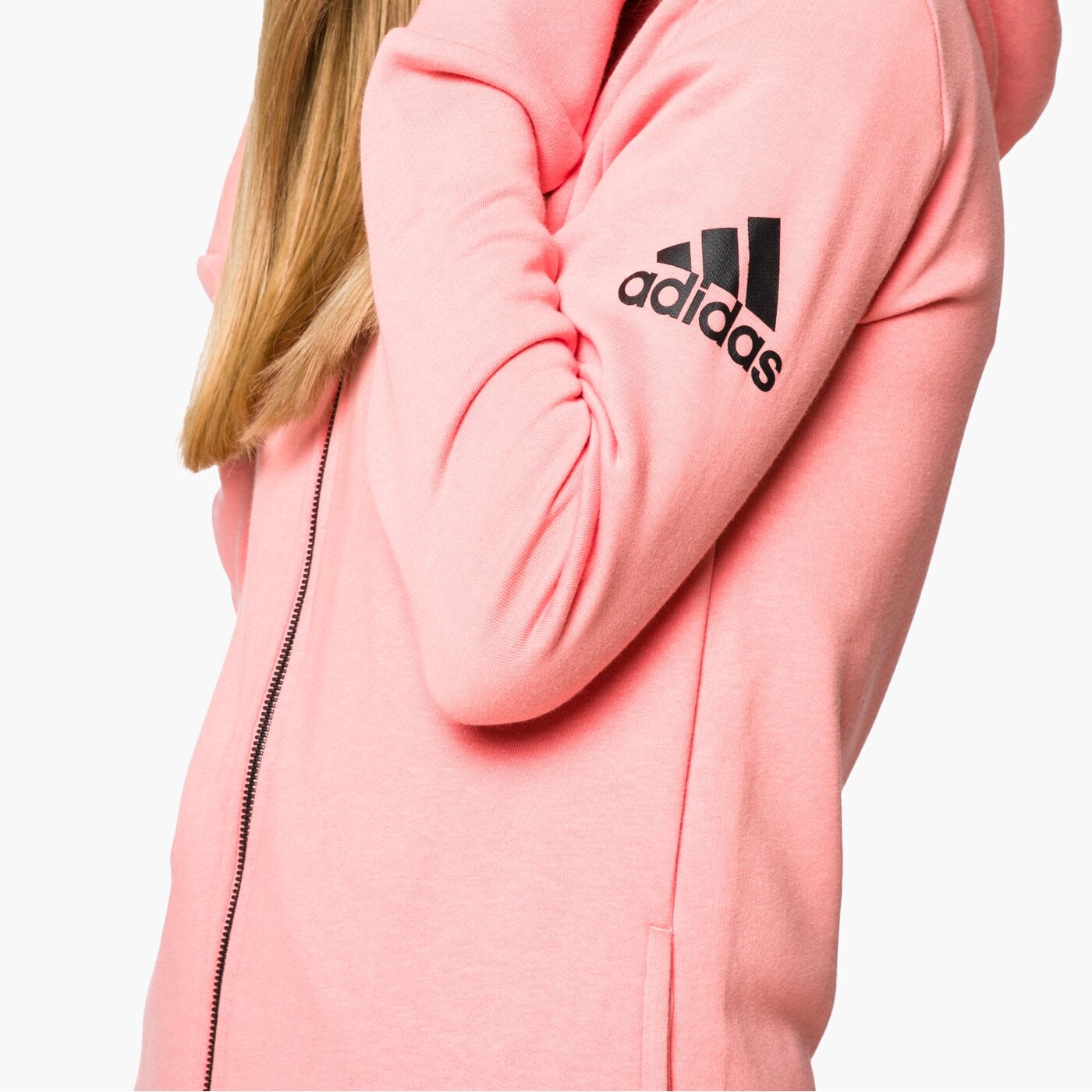 Bluza damska ADIDAS BLUZA E S E HOODIE br2596 kolor różowy